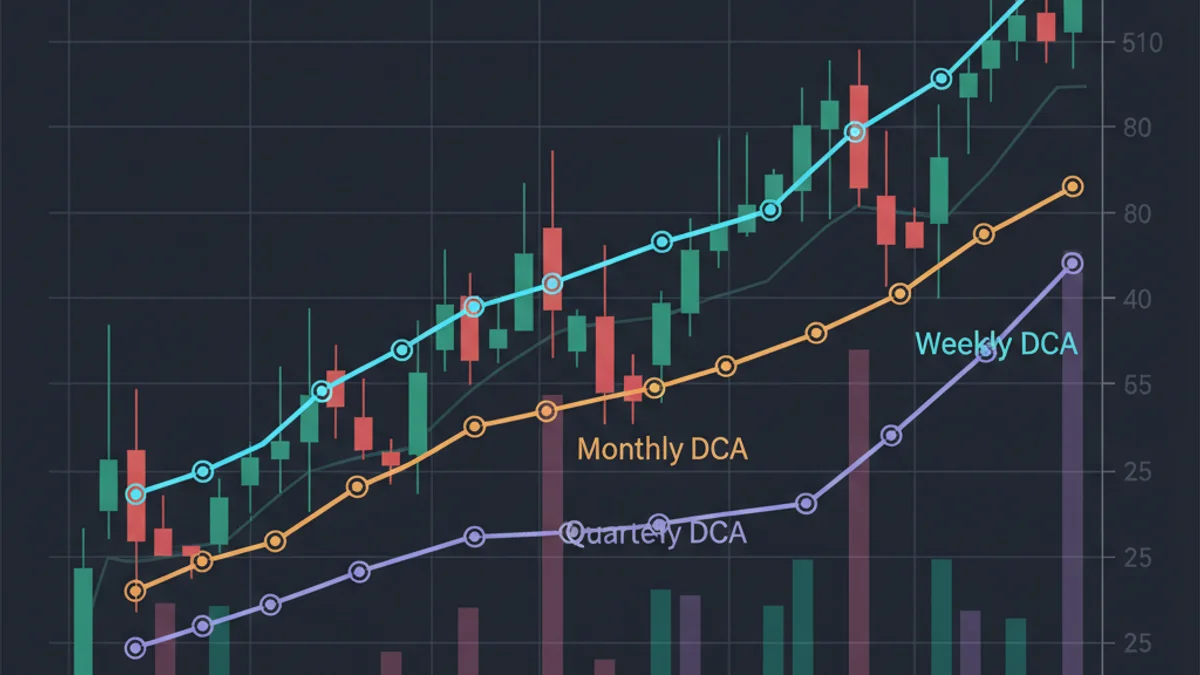 DCA frequency comparison chart